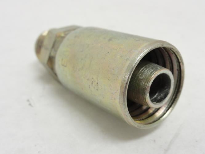 Parker 103HY-8-8; Crimp Coupler 1/2 JIC to # 8 Hose