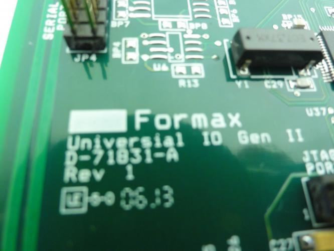 Formax  D-71831-A; Interface; Universal I/O Gen II
