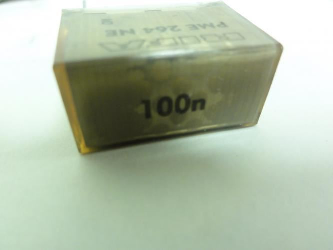 Kemet P264QE102M660; Lot-10 Safety Capacitors; 100nF; 660VAC