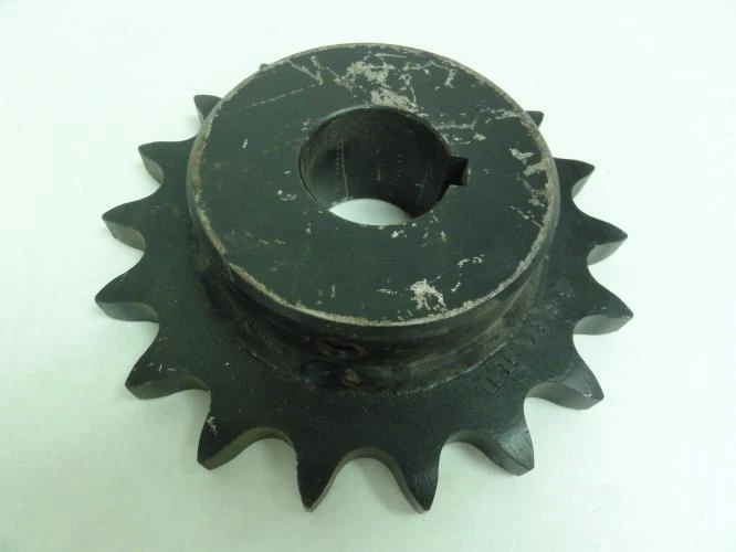 Tsubaki 80B18F-1-1/2; Sprocket; # 80; 1-1/2"ID; 18Teeth
