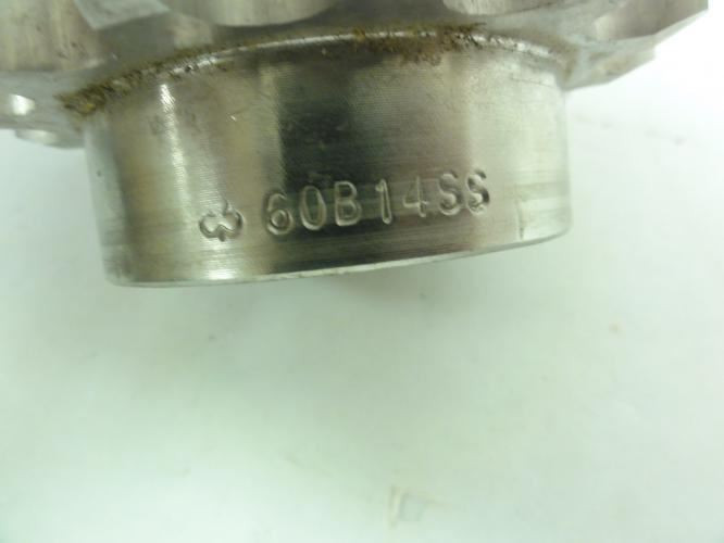 Tri-Clover 60B14SS; SS Sprocket; # 60; 1-1/2"ID; 14Teeth
