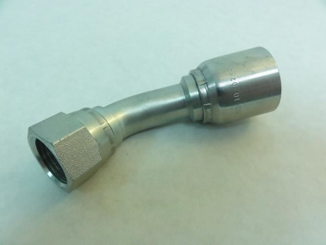Continental B2-JCFX45-1010; Female Swivel Elbow Fitting; 45 DEG