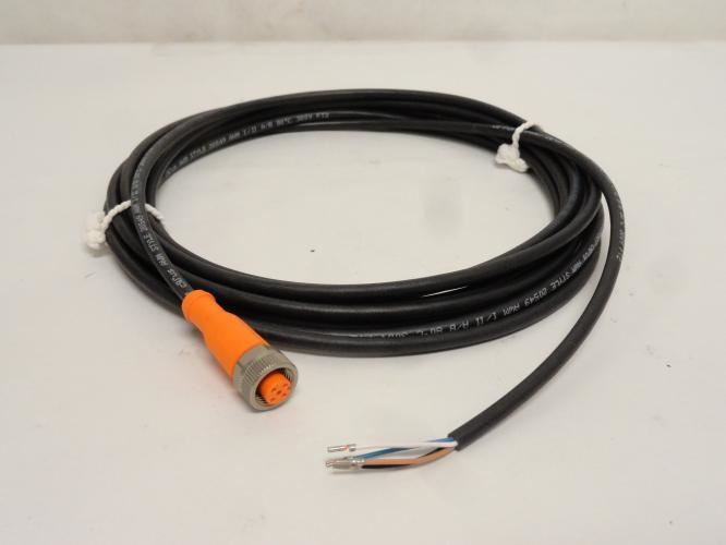 ifm EVC002; Straight Female Cordset; 5-Pin; 250VAC
