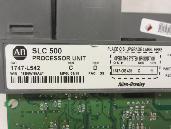 Allen-Bradley 1747-L542; CPU Module; Ser C; Rev D; (No Door)