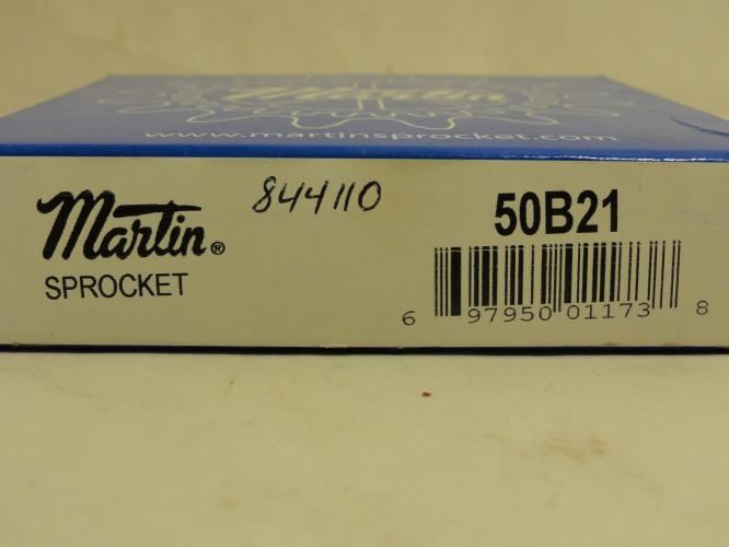 Martin 50B21-5/8; Sprocket # 50; 21Teeth; 5/8"ID
