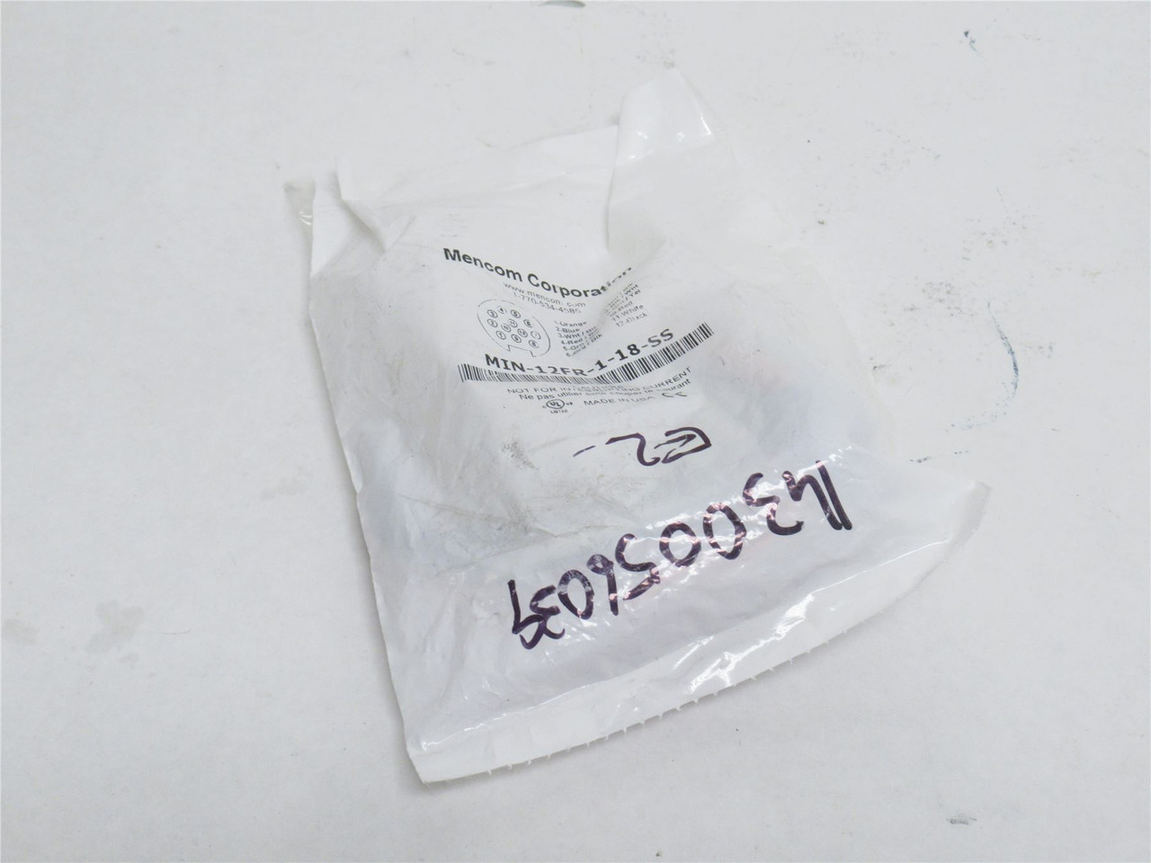 Mencom MIN-12FR-1-18-SS; Straight Female Receptacle 12P; 4A