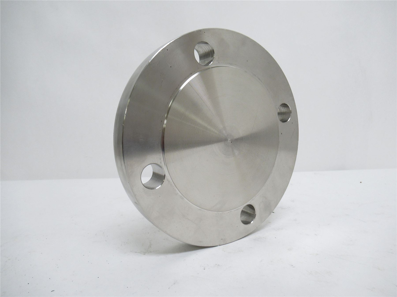Industry-Std 4WPX6; Blind Pipe Flange; SS-304; 3"; 7-1/2"OD