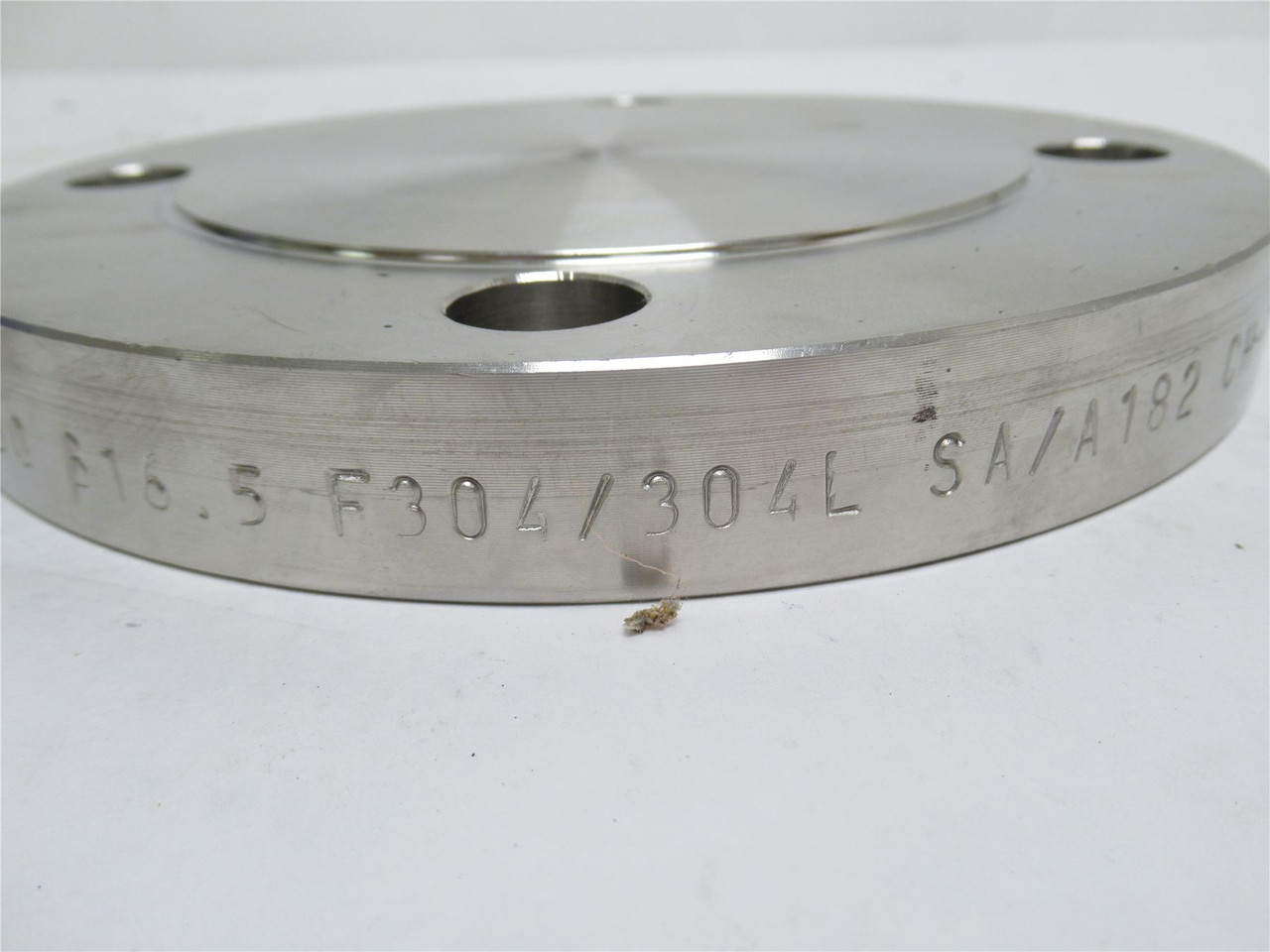 Industry-Std 4WPX6; Blind Pipe Flange; SS-304; 3"; 7-1/2"OD