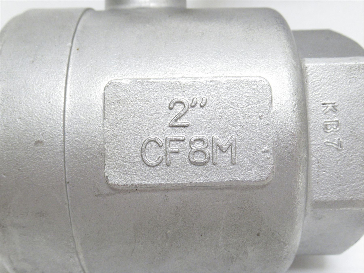 MFG- VBS02-200; Inline Ball Valve; SS; 2NPT; 1000WOG