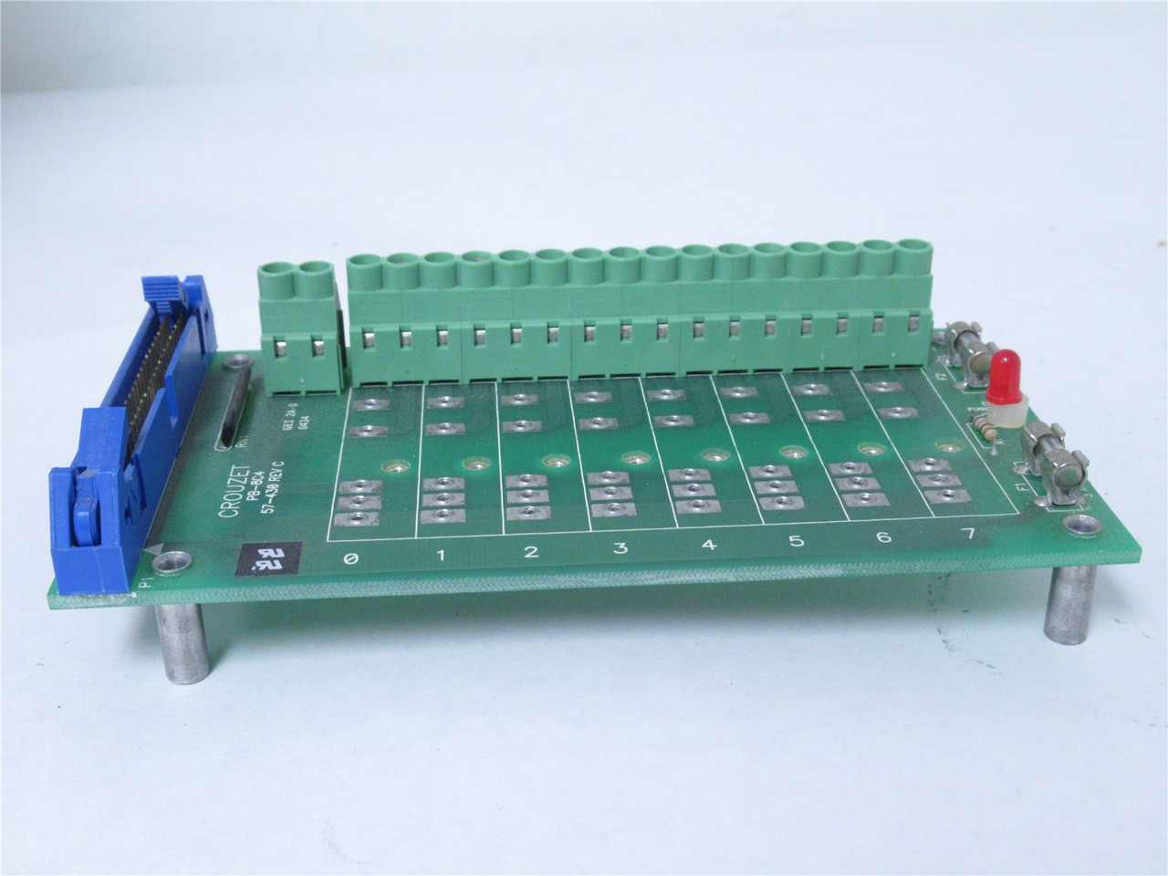 Crydom PB-8C4 57-430; Crouzet Relay Board