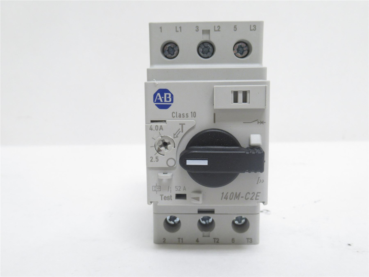 Allen-Bradley 140M-C2E-B40; Motor Protector; 2.5-4A; 3P; 600V