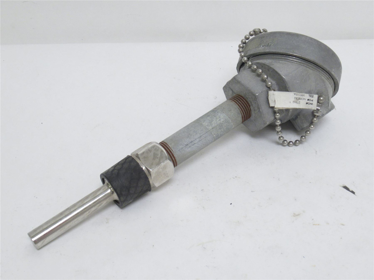 Frigoscandia 355117A; Temp Probe Assy; 1/2"OD x 2-1/2" Long