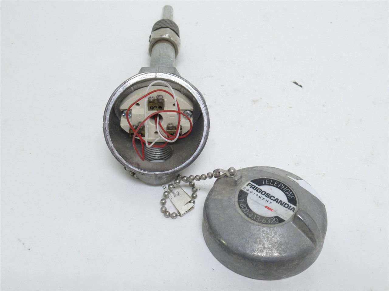 Frigoscandia 355117A; Temp Probe Assy; 1/2"OD x 2-1/2" Long