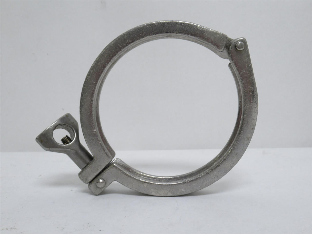 MFG- 13MHHM500; Lot-3 Single Pin Heavy Duty Clamp 5"; SS; Mixed MFG