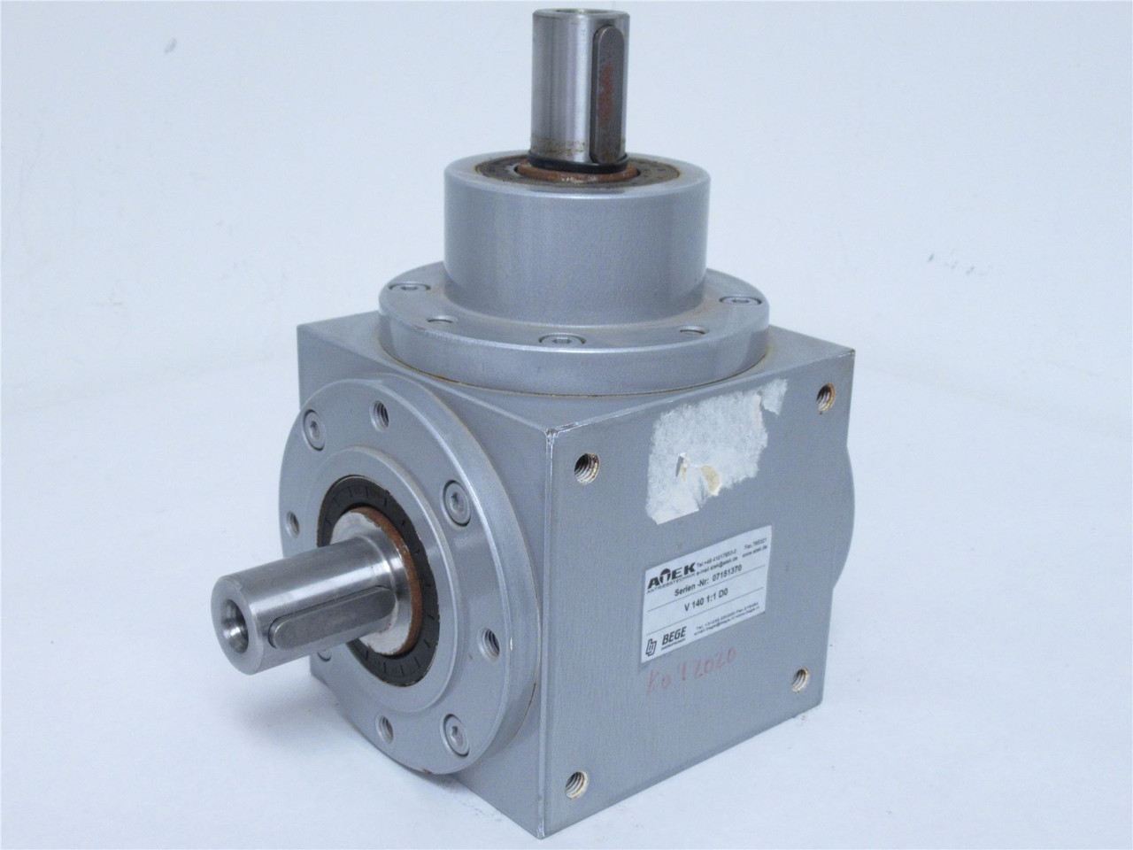ATEK V 140 1:1 D0; Gear Box; 140 V; 1:1 Ratio; 32mm Dia
