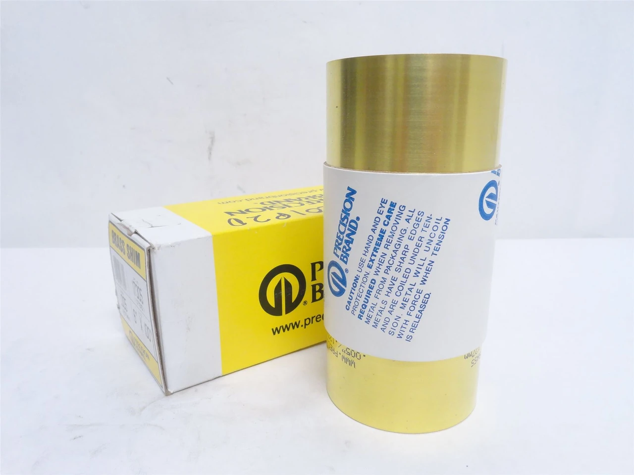 Precision 17305; Brass Shim Stock .005"/ .127mm 6"W x 100"L