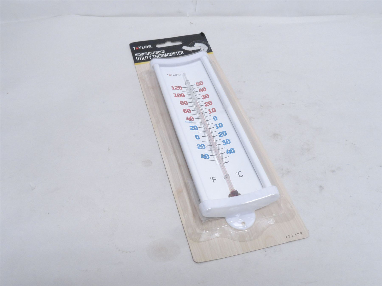 Taylor 5132N; Greenhouse Thermometer 120Deg F; 50Deg Celsius