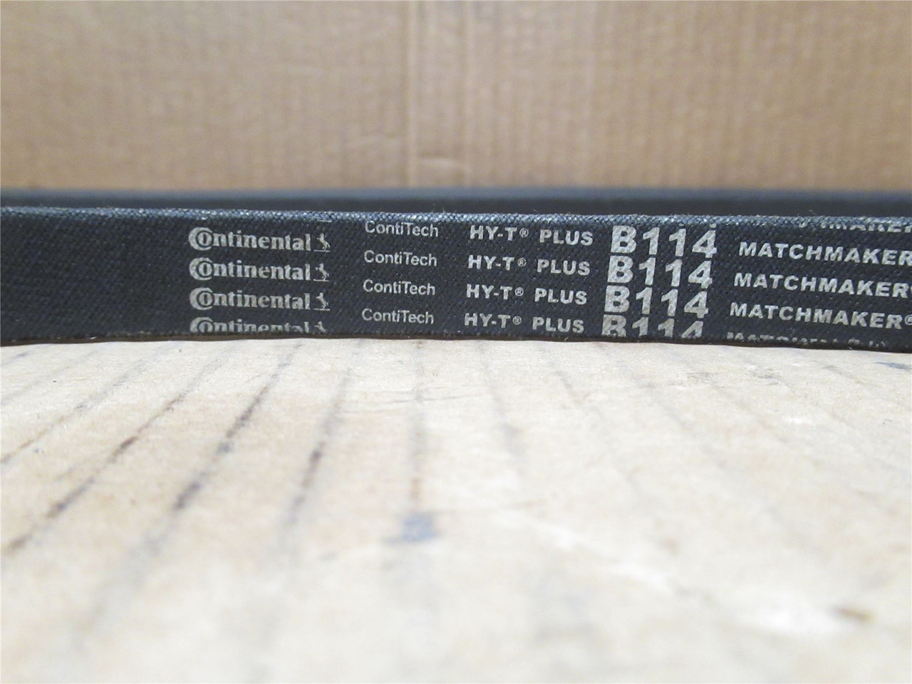 Continental B114; V-Belt; 117" Long x 21/32" Top Width