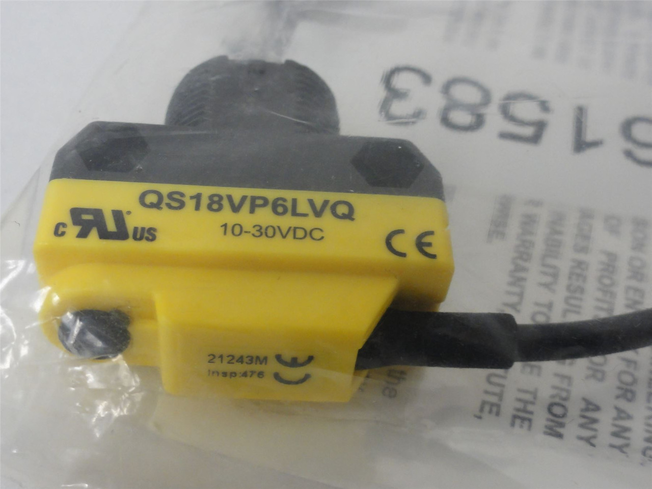 Banner QS18VP6LVQ; Photo Sensor; 10-30VDC; 6.5M Range; 61637