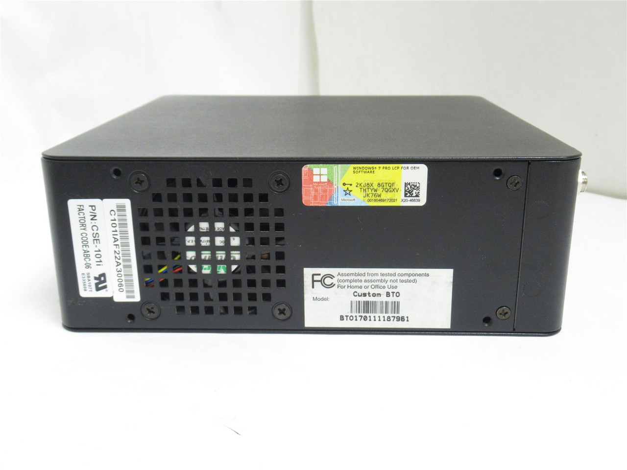 SuperMicro MBD-X9SPV-F-3610ME-B; Previously used with Marel equipmt