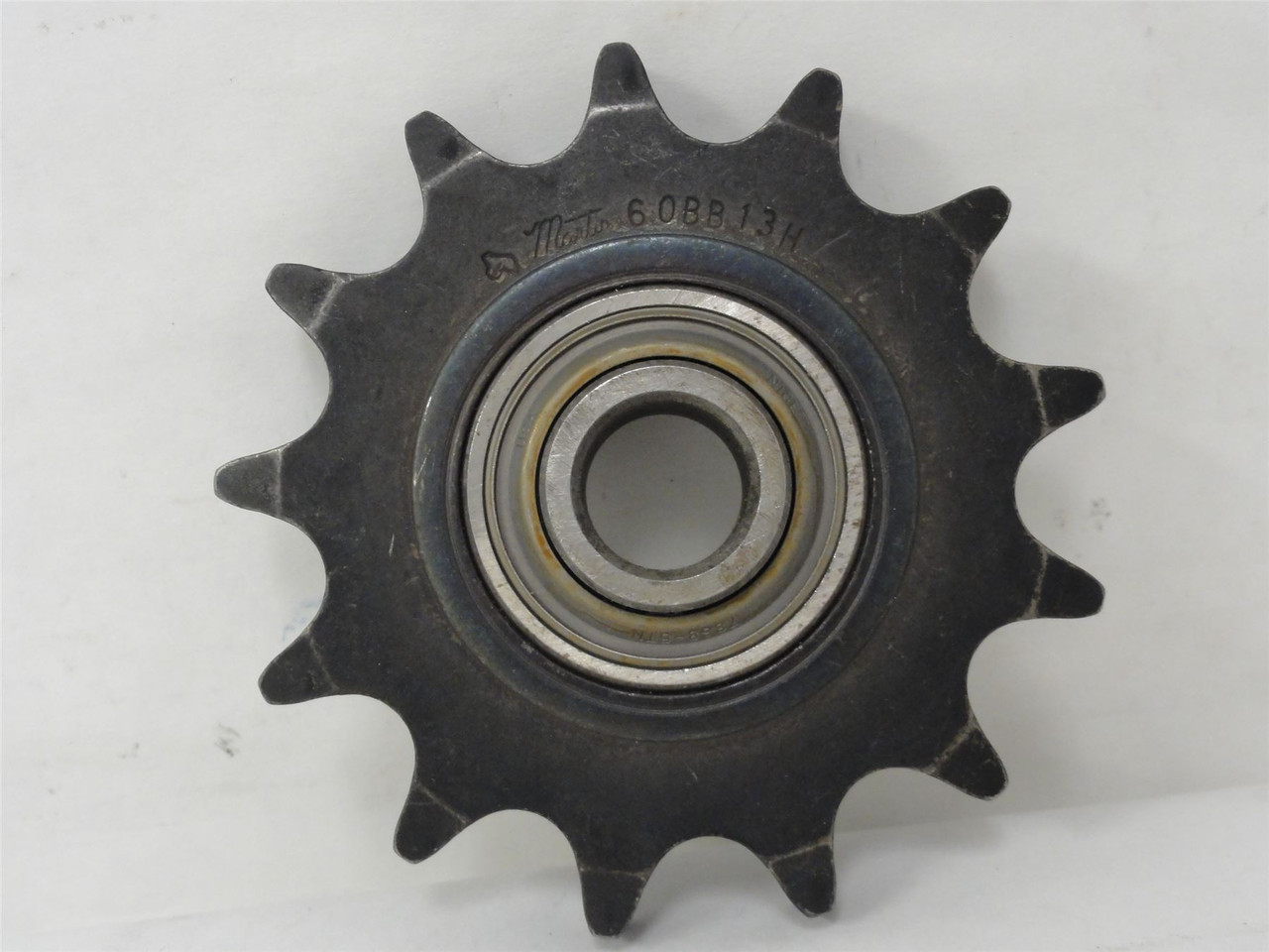 Martin 60BB13H; Idler Sprocket; #60; 13 Teeth; 0.638" ID
