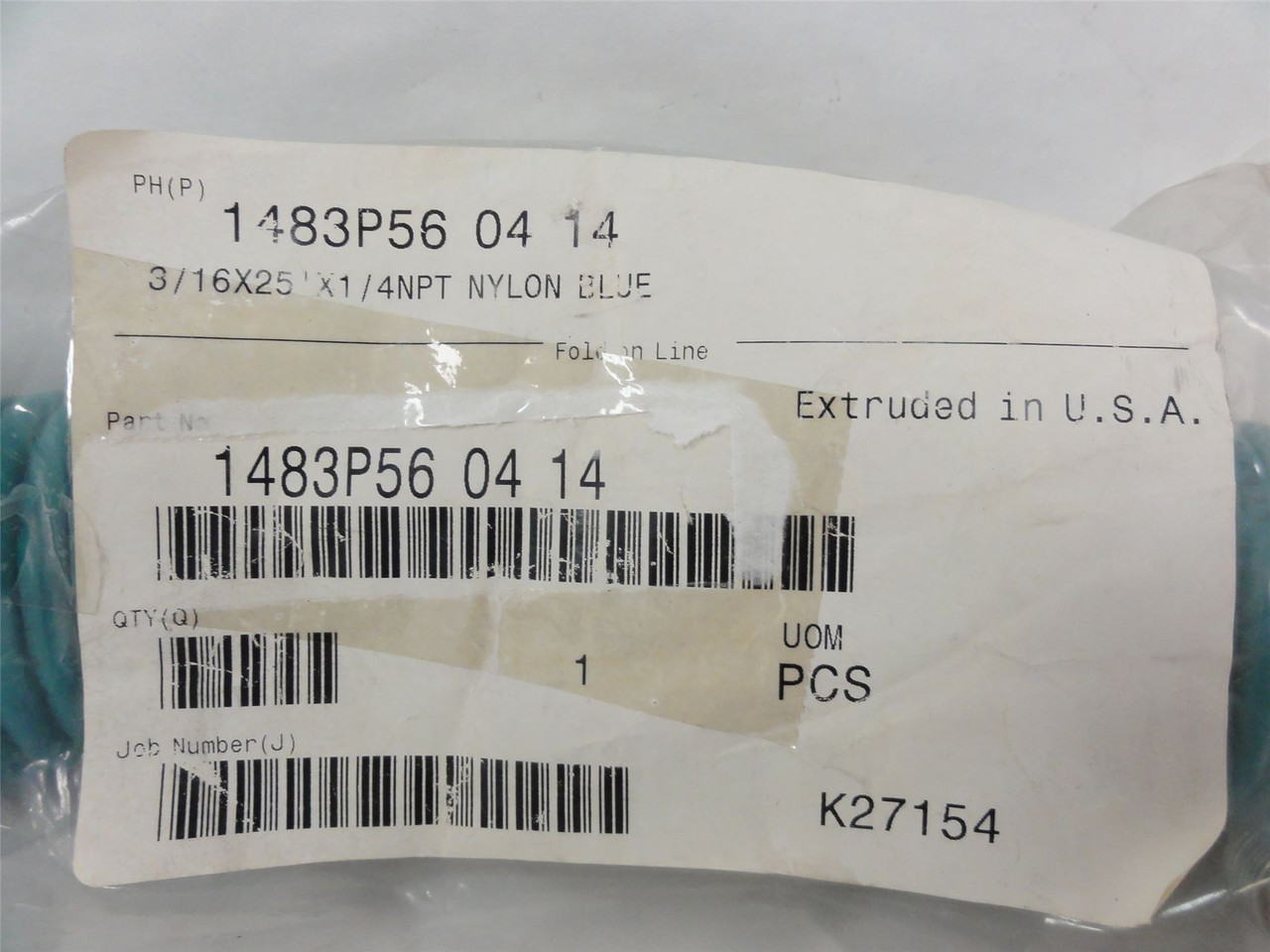 Legris 1483P56 04 14; Recoil Tubing; 25ft Length; 1/4" NPT
