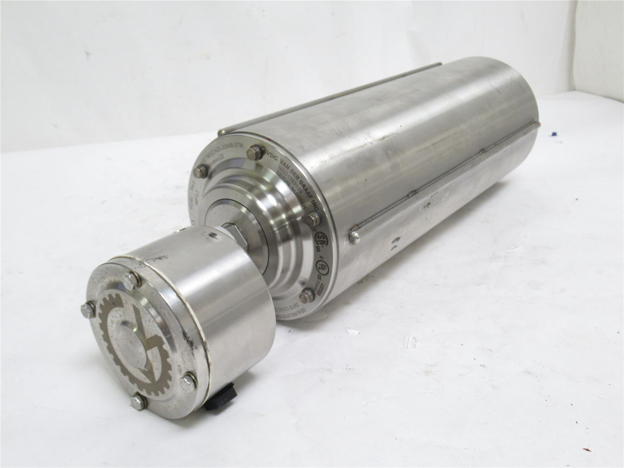 Van Der Graaf TM127A25205NBSTM; Drum Motor 13" W. 1/2HP  480V