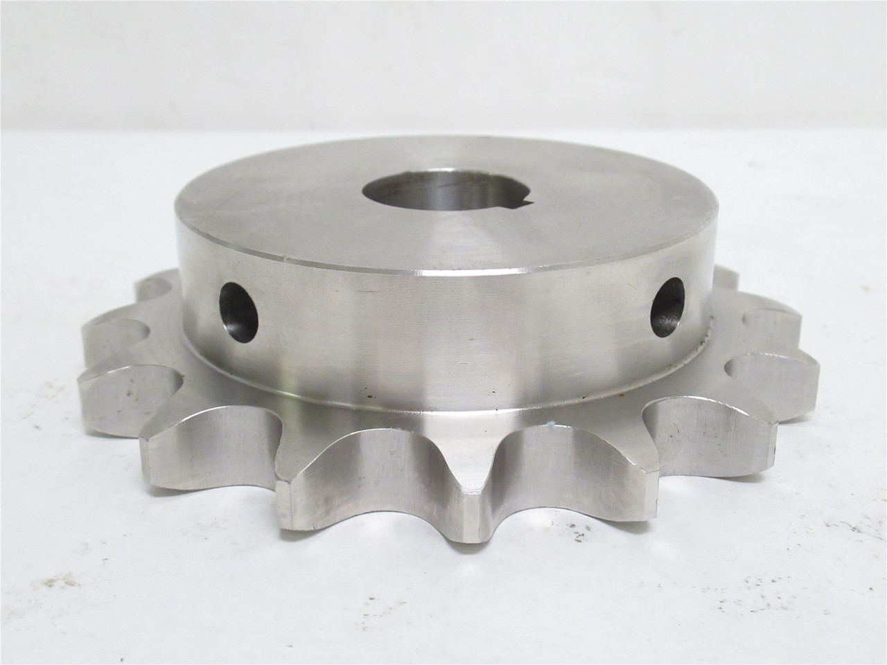 Tsubaki 80B16SS-1-1/4; Sprocket #80; SS; 16 Teeth; 1-1/4"ID