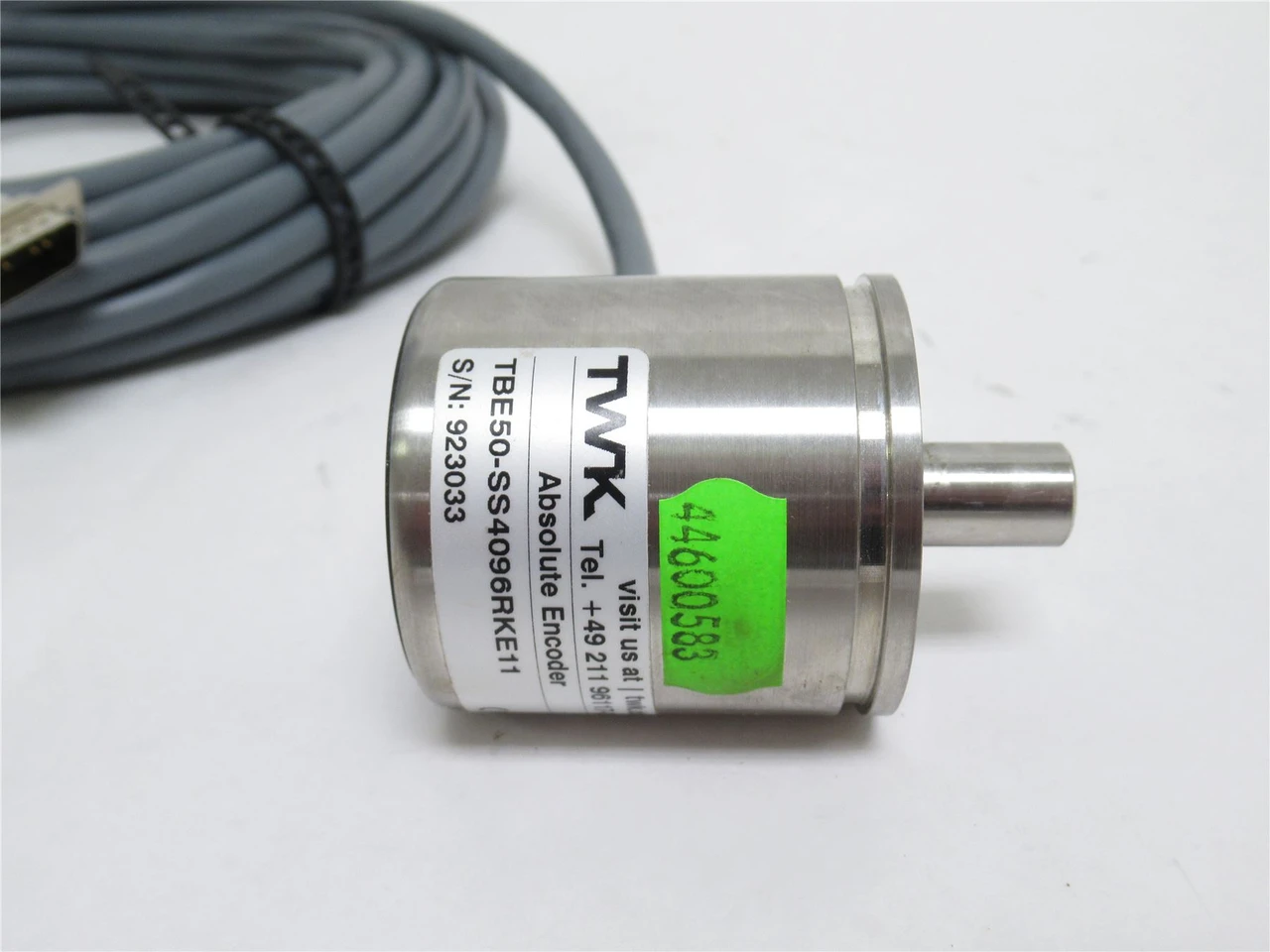 TWK TBE50-SS4096RKE11; Wired Rotary Encoder; Shaft: 12mmOD