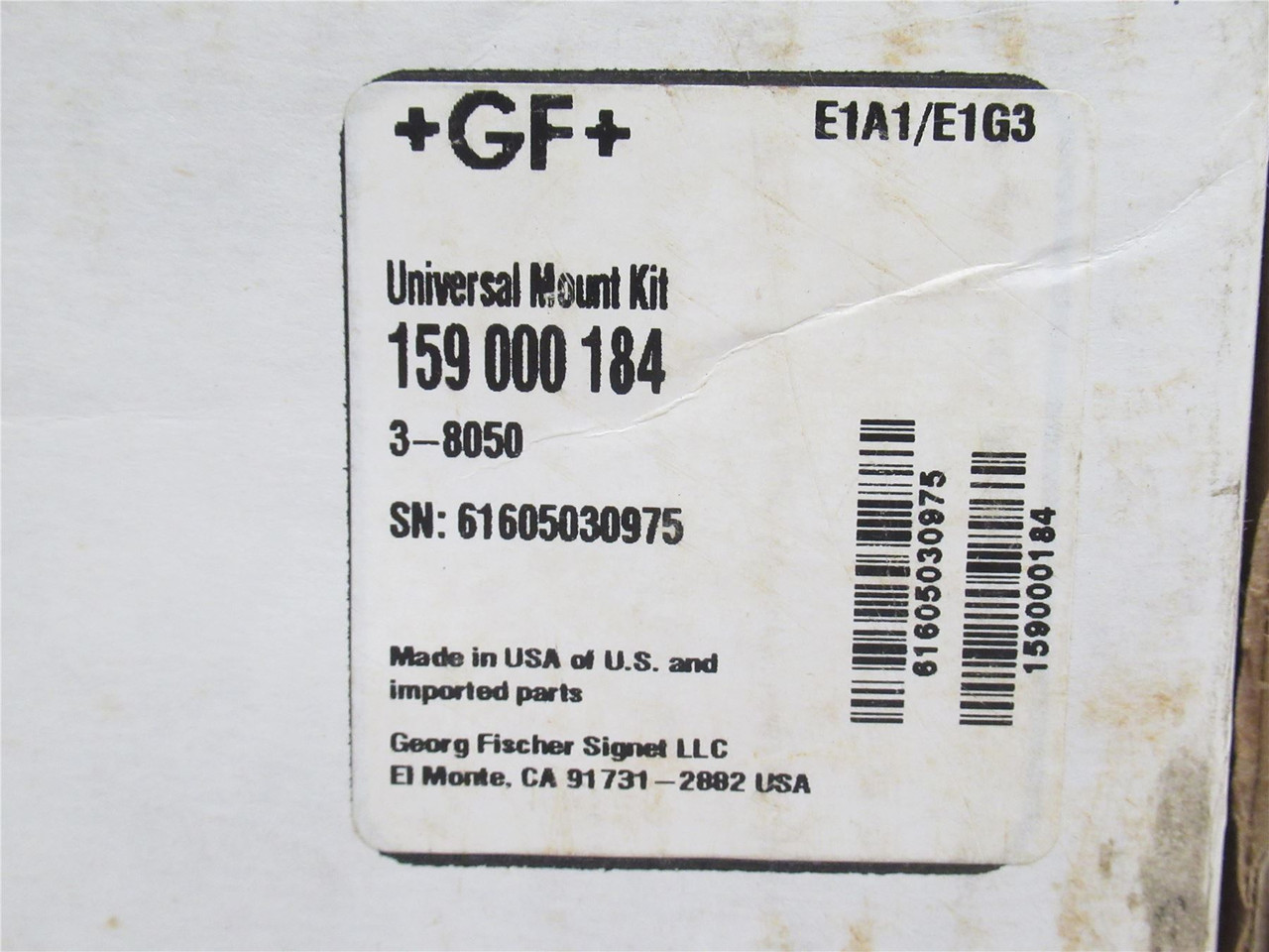 Georg Fischer 159000184; Universal Conduit Base Mount Kit