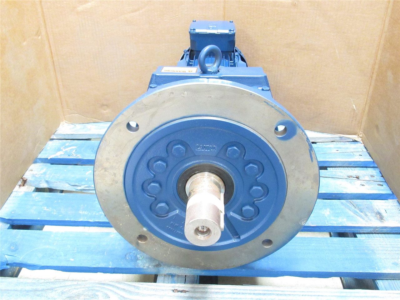SEW RF87DRN100LM4THDH; AC Gearmotor; 93.38:1 Ratio; 230-460V