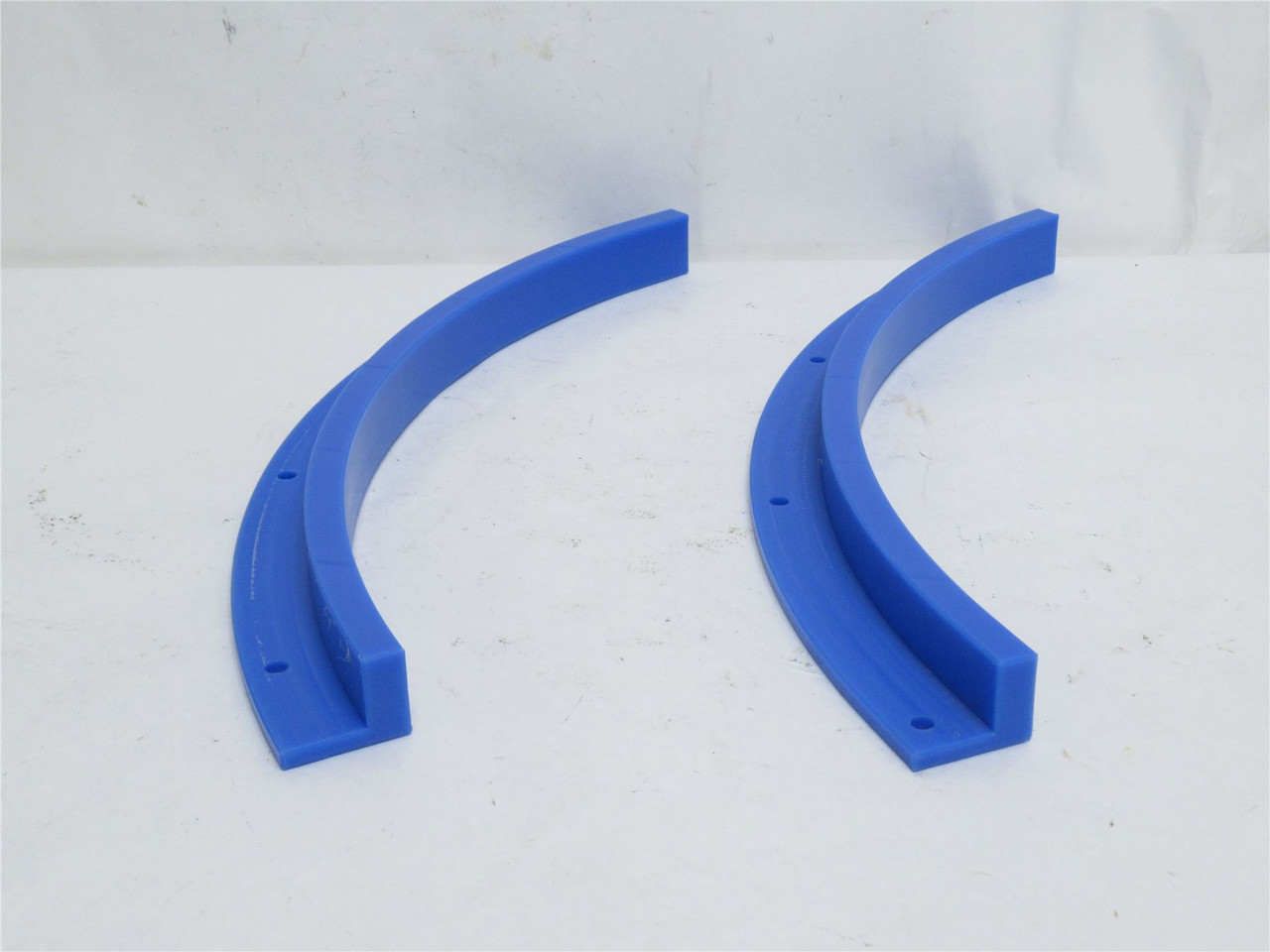 Marel 903B498; Lot-2 Wear Strip Return Guide; Sanitary Blue