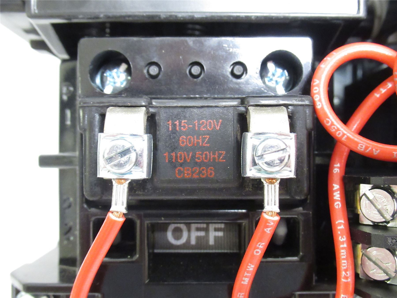 Allen-Bradley 505-AOD; Reversing Starter 18A 600V Coil: 120V