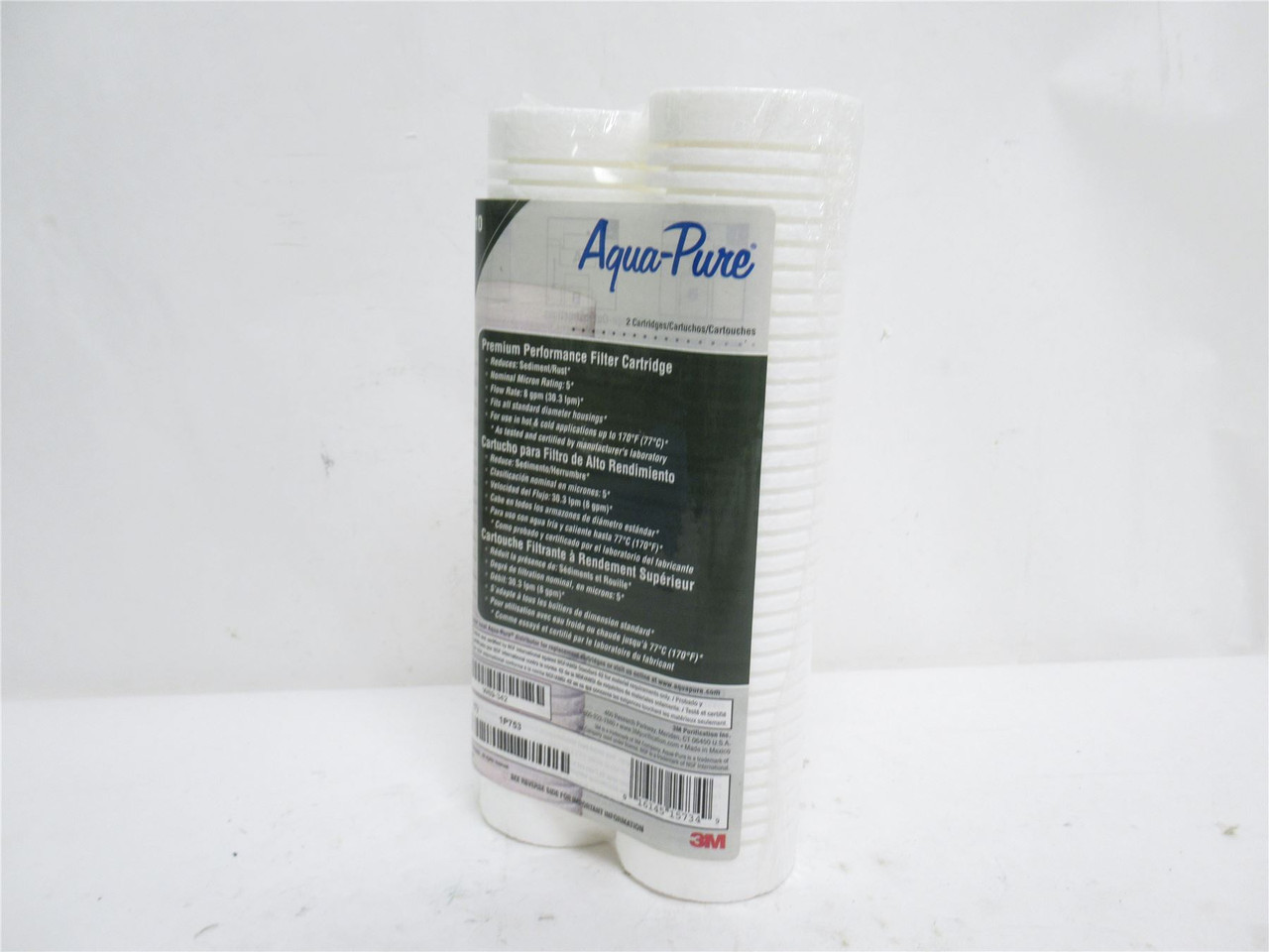 Aqua-Pure AP110; Lot-2; Water Filters; 9-3/4" Long x 2-1/2"OD