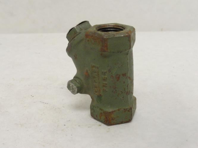 Crane 346-1/2"; Check Valve; Y Pattern; 1/2" Threads; 700Psi