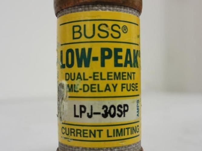 Bussmann LPJ-30SP; Fuse; 30Amp; Low-Peak; Current Limiting