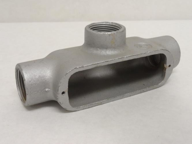 Appleton T100-M; Type: T; Conduit Body; Malleable Iron; 1FNPT