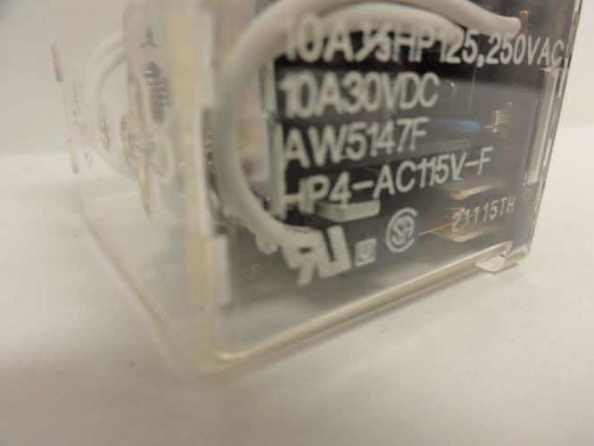 Matsushita AW5147F; Relay; 10A; 125-250VAC; Coil: 30VDC