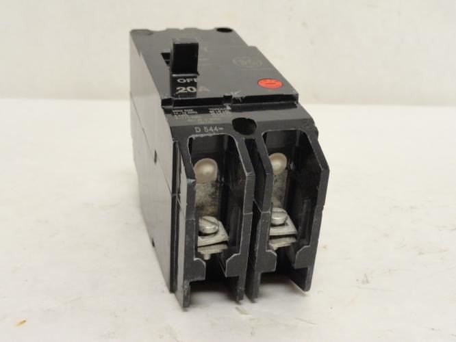 GE TEYM0220; Circuit Breaker; 20A; 2P; 277/480VAC; Bolt-On