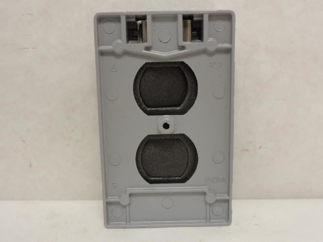 Bell 5146-0; Weatherproof Cover; Single Gang; 4-1/2" Height