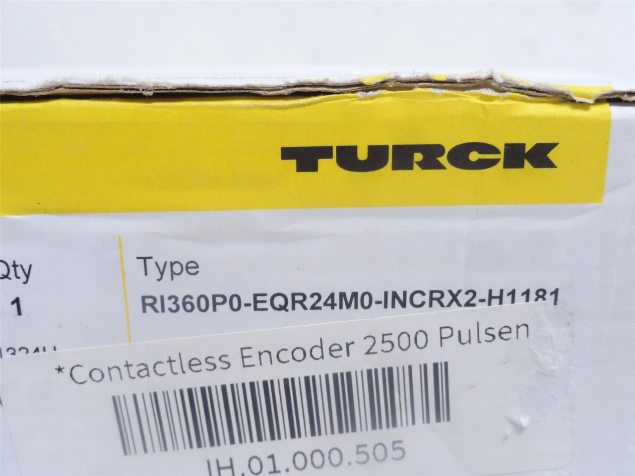 Turck RI360P0-EQR24MO-INCRX2-H1181; Encoder; 10-30VDC; 8-PIN