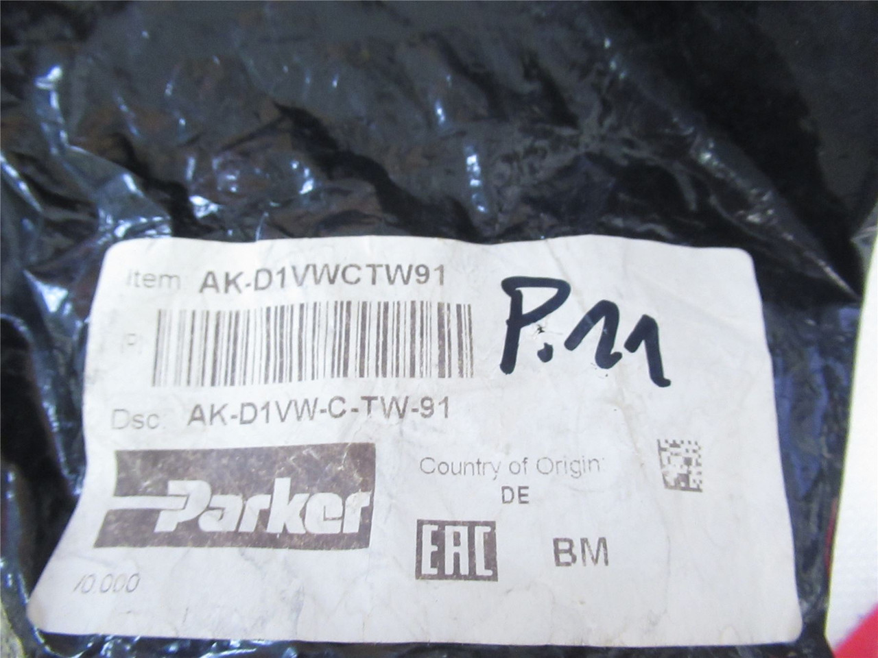 Parker AK-D1VWCTW91;  SOLENOID KIT 24 VDC 110V/50HZ 120V/60HZ