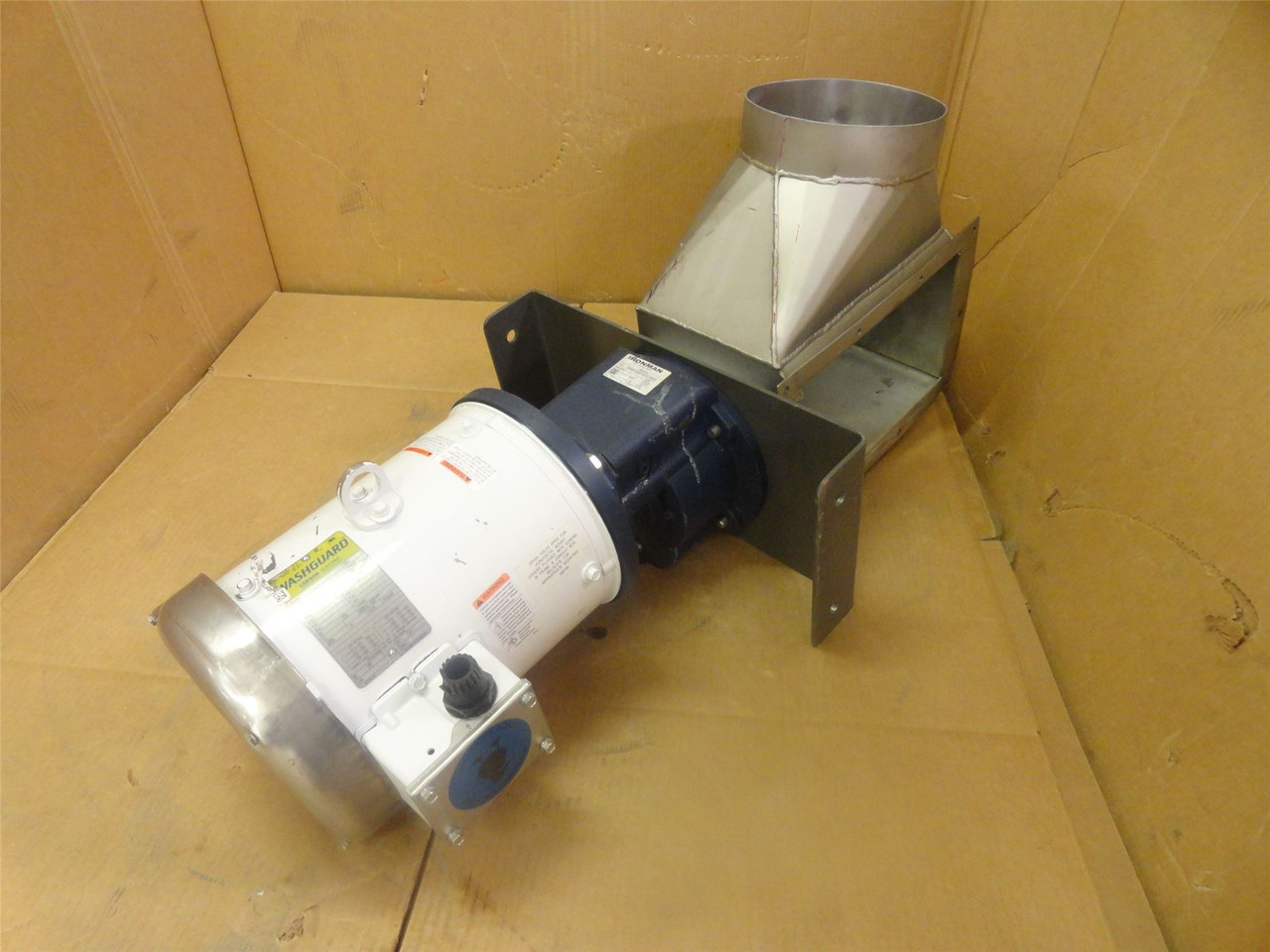 Flexicon DCT1-S3-X; Transition Discharge; 8" Stub Outlet 3/2HP