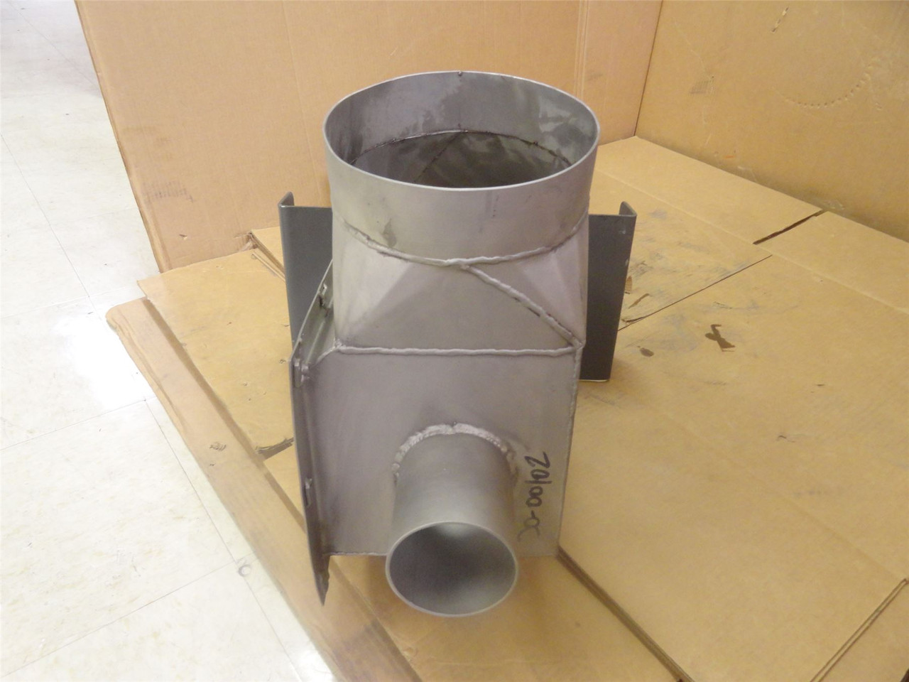 Flexicon DCT1-S3-X; Transition Discharge; 8" Stub Outlet 3/2HP