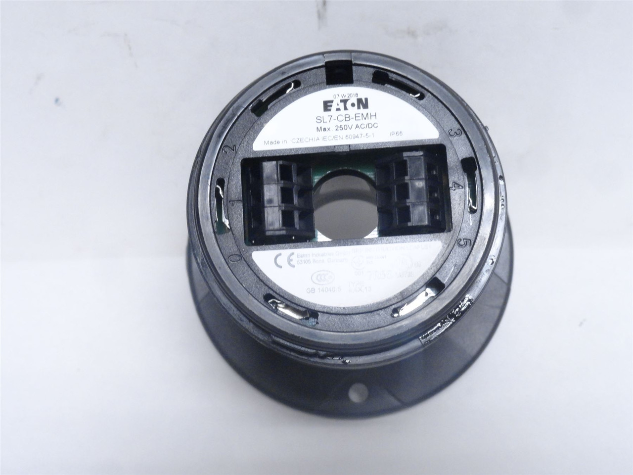 Eaton SL7-CB-EMH; Black Signal Indicator Base; External Fixing
