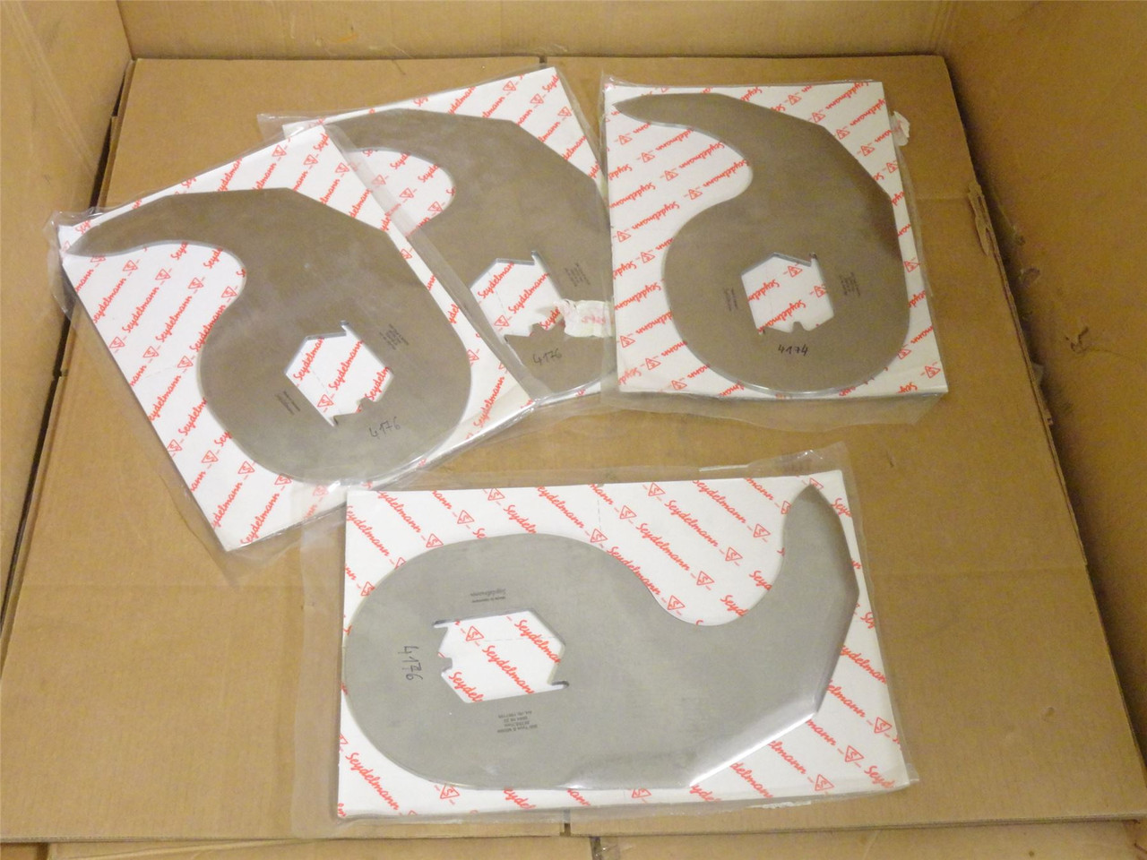 Seydelmann E-M2000-4; Lot-4 Bowl Chopper Blades 257mm x6.7mm