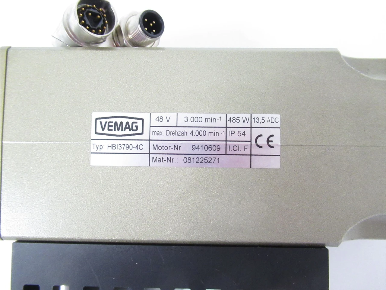 Vemag 335.816-903; Conveyor Index Motor (see photos)