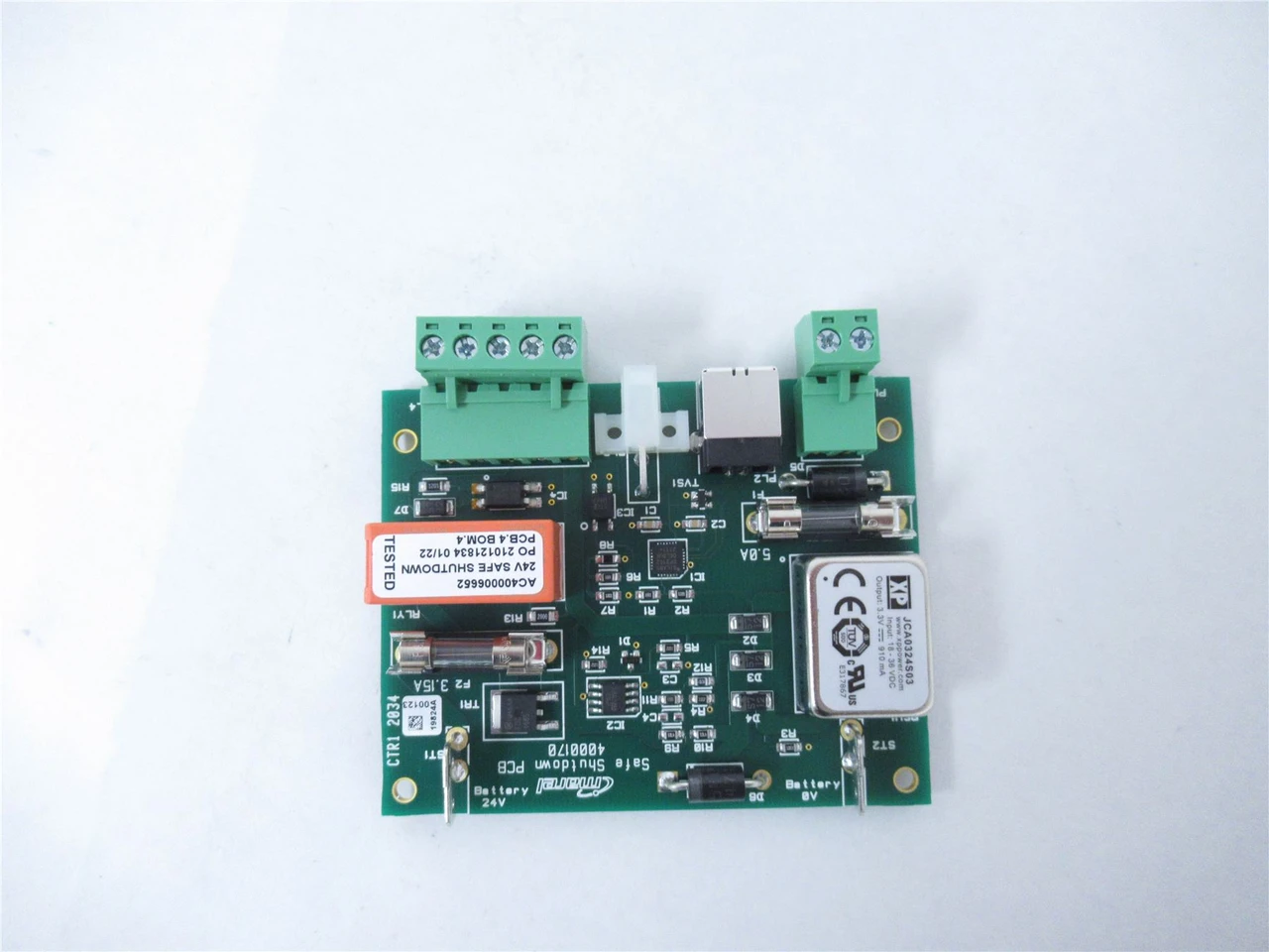 Marel 400006652; PC Board Safe Shutdown