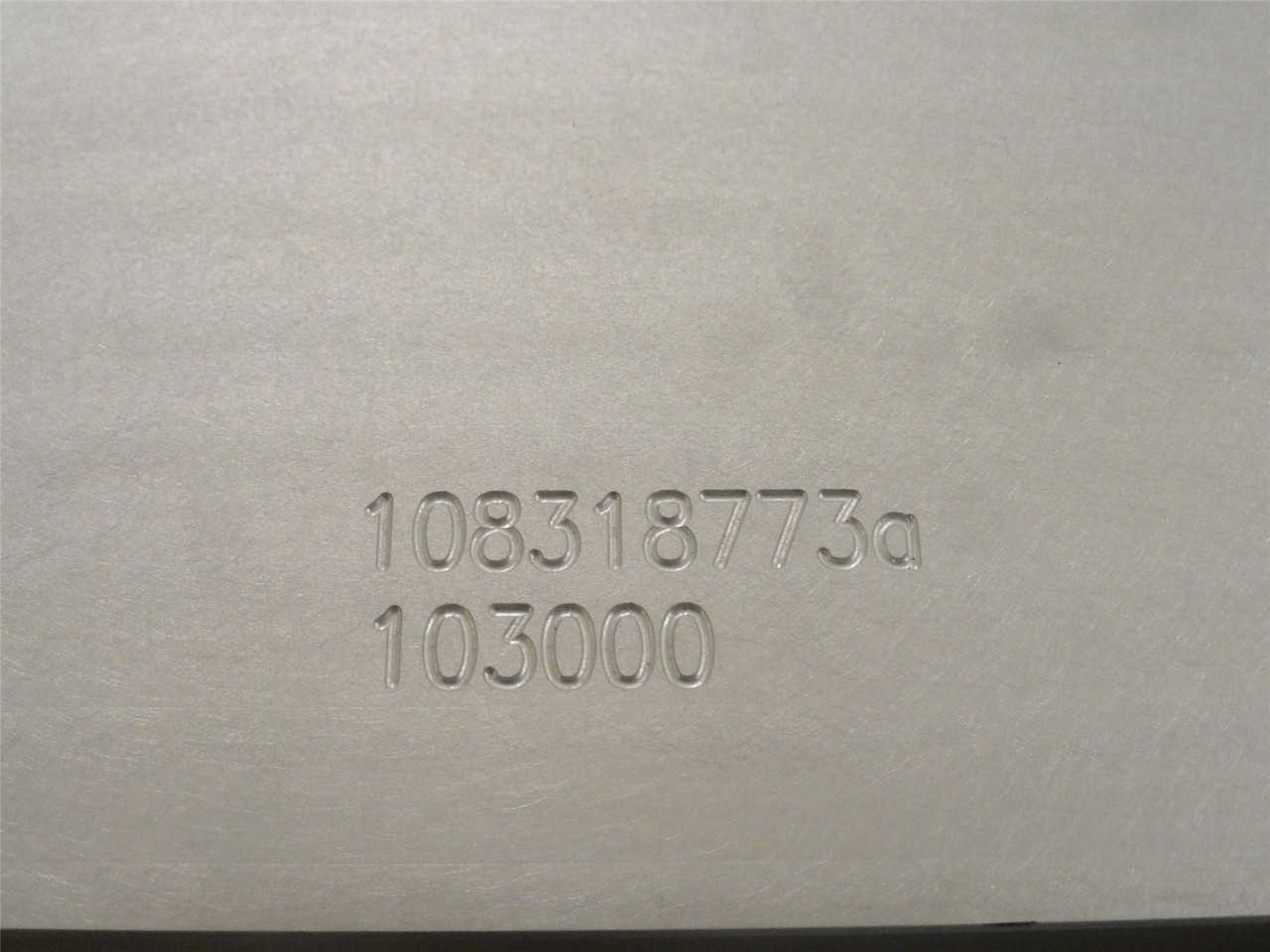Multivac 108318773A-103000; Aluminum Die 600mm x 380mm x177mm