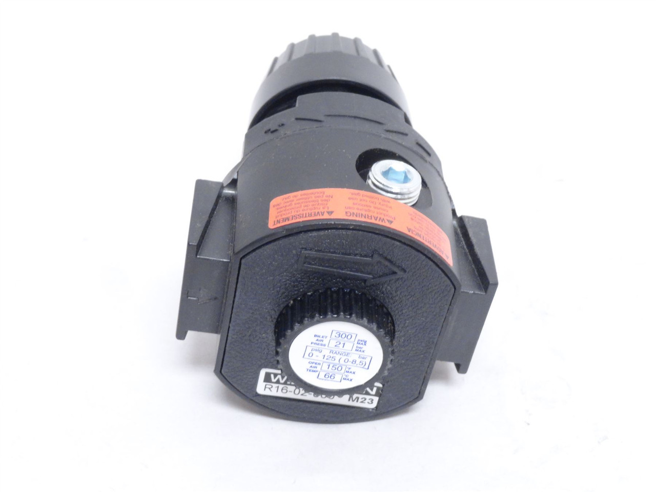Wilkerson R16-02-000; Pneumatic Regulator 300PSI; 1/4NPT Port